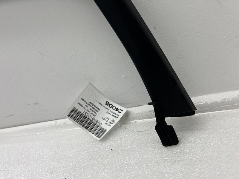 P11-NDK0AR-02 ⭕2022-2024 Lucid Air Rear Right Door Window Garnish Frame Cover RH P11-NDK0AR-02