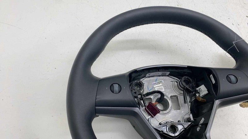 ⭕ 2020-2024 Tesla Model Y Steering Wheel Leather Black Heated OEM 1490