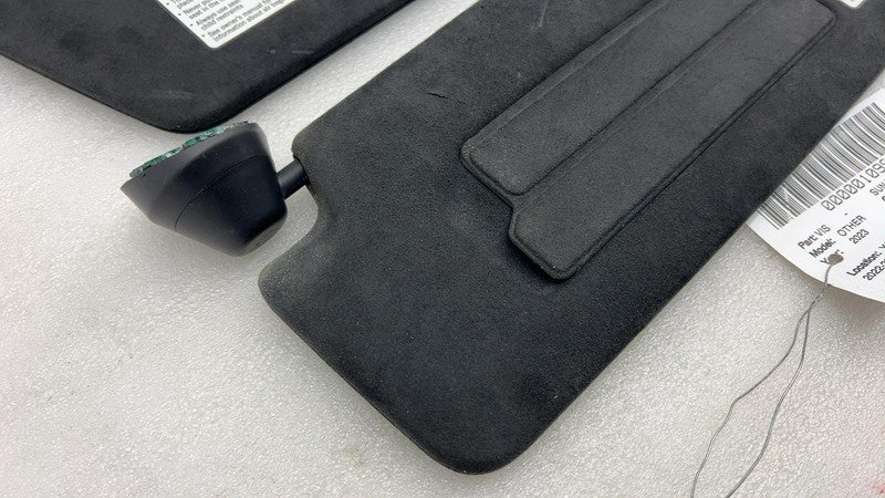 ⭕ 22-24 Lucid Air Grand Touring PAIR Left & Right Sunvisor Alcantara Sun Visor