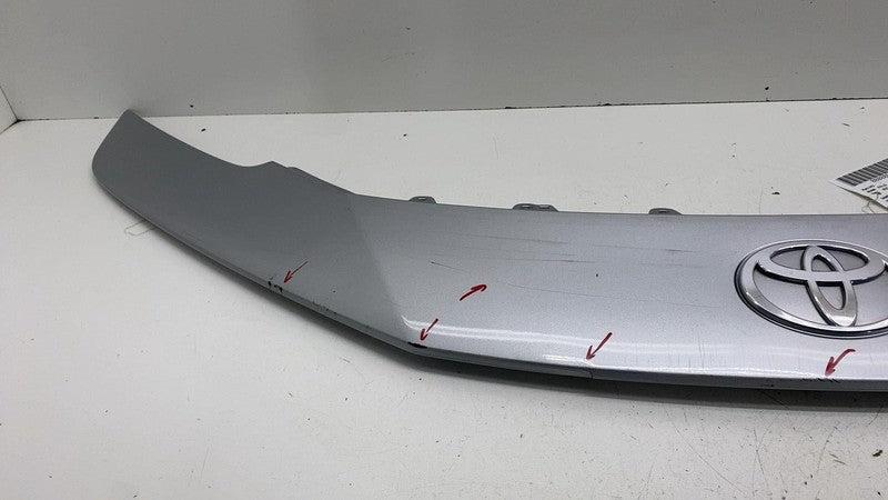 ⭕ 23-25 Toyota Prius Front Bumper Upper Center Grille Molding Cover Trim Silver