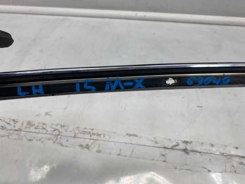 ⭕ 2016-2018 Tesla Model X Driver Side Door Chrome Upper Molding Bright Left LH