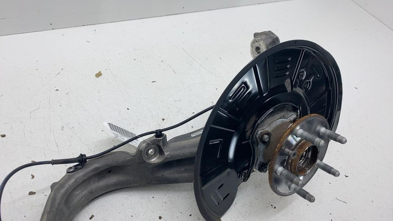 ⭕ 16-20 Model X Front Right Knee Knuckle + Wheel Hub & Rotor Shield 10