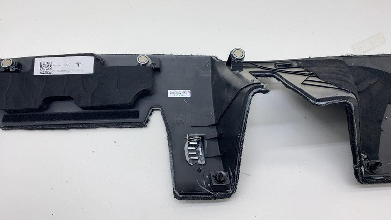 187332755D 2024-2025 Tesla Cybertruck Dash Lower Footwell Cover Carpet Trim Panel 1873327