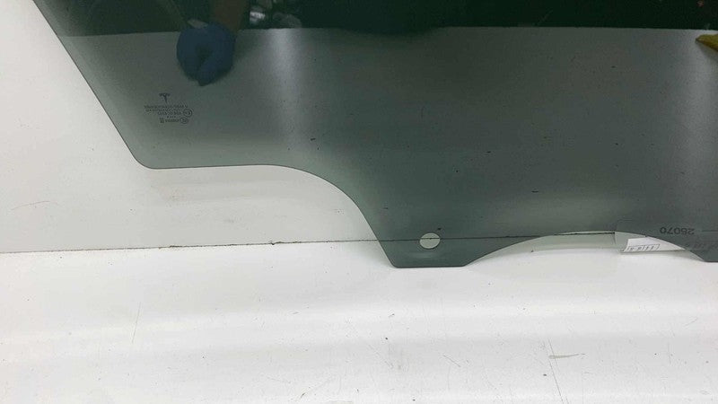 E9 43R-014553 ⭕ 2020-2024 Tesla Model Y MY Rear Driver Side Door Window Glass Left LH Assembly