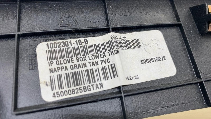 ⭕ 12-20 Model S X Lower Glove Box Compartment Trim Cover Dash Panel 10