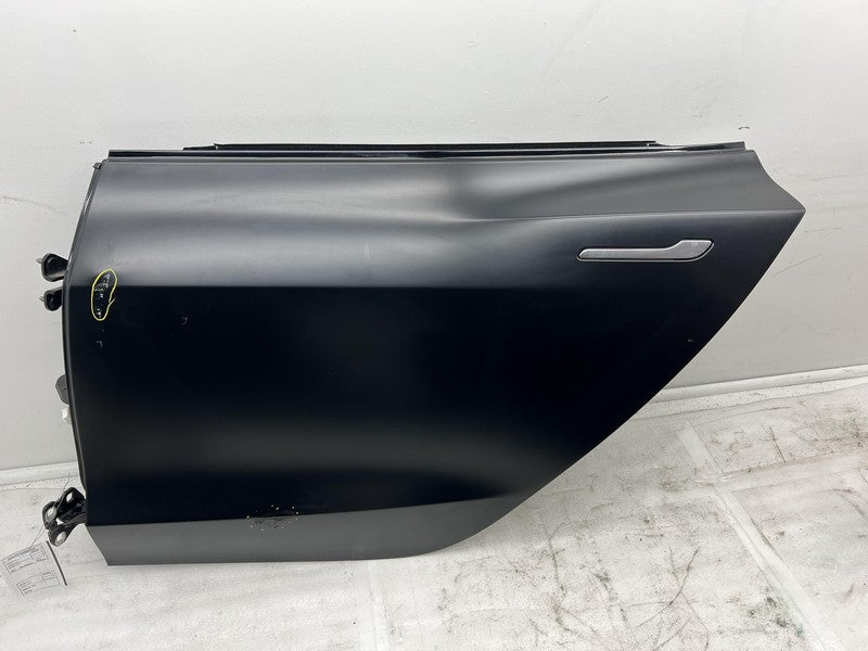 1096622-99-J ⭕ 2017-2020 Tesla Model 3 Rear Driver Side Door Shell Panel Left LH Black PBSB