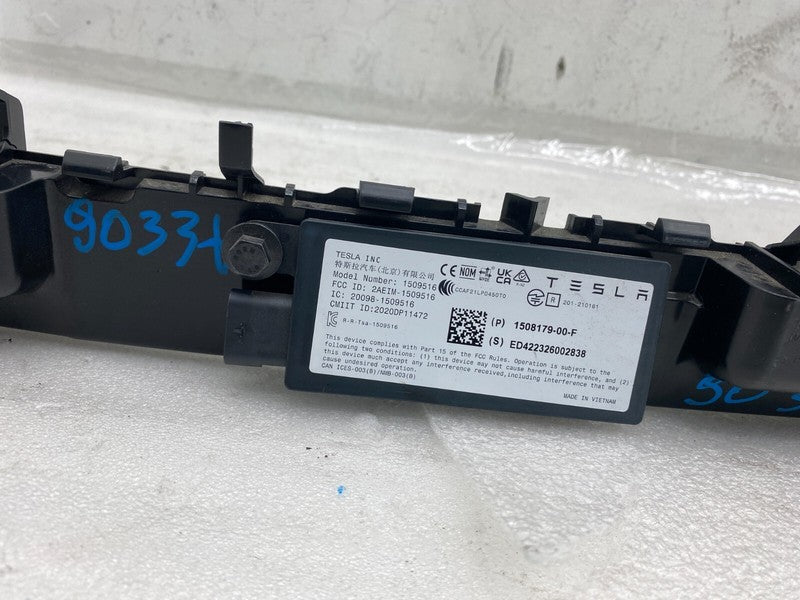 1508179 00 F ⭕ 20-23 Model Y Rear Bumper Center Support Bracket & Control Module 1508179-00-F