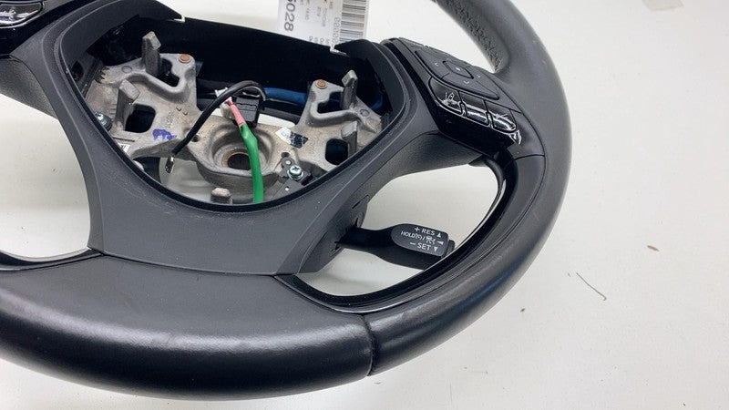 ⭕ 2018-2021 Toyota C-HR Front Steering Wheel Leather Black w/ Control