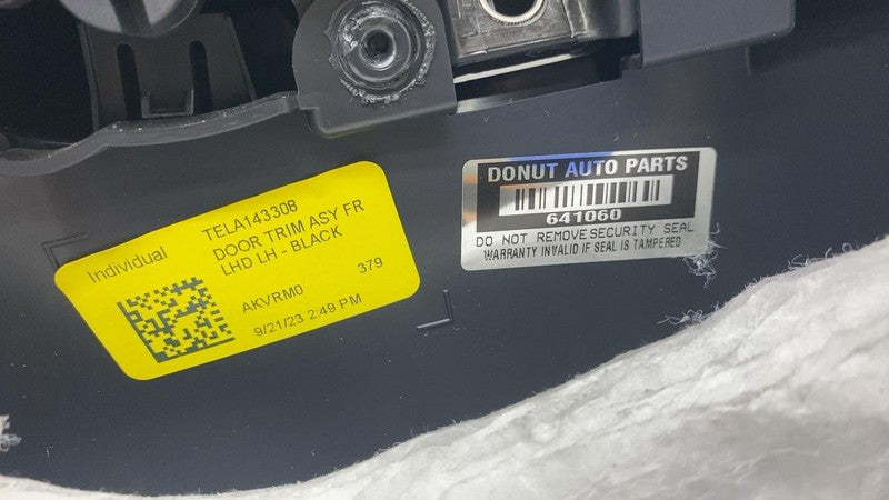 ⭕ 2021-2023 Tesla Model 3 Front Driver Side Interior Door Panel Trim Card Left