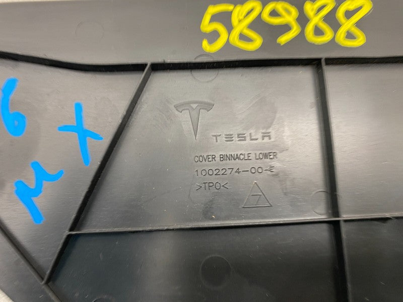 100227400E ⭕ 16-20 Model X Speedometer Gauge Instrument Cluster Lower Binnacle 1002274-00-E