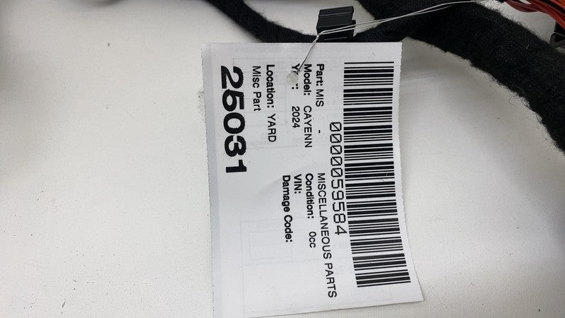 ⭕ 2024 Porsche Cayenne Dashboard Instrument Panel Wire Wiring Harness