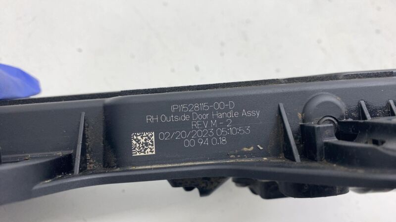 2020-2024 Tesla Model 3 Y Front or Rear Right Exterior Outer Door Handle Black