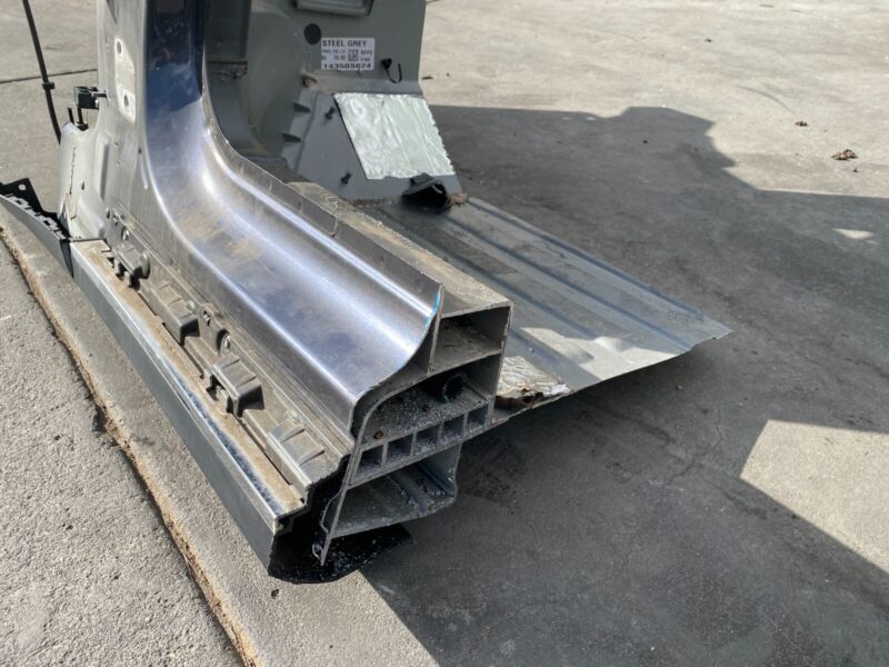 Does Not Apply 2012-2015 Tesla Model S Front Left Body Quarter Panel Fender Apron Frame Cut Out