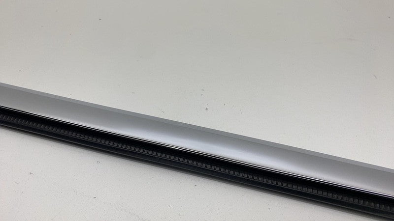 2012-2020 Tesla Model S Rear Driver Door Window Outer Belt Molding Chrome Left