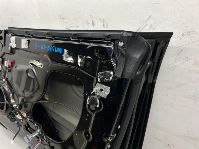1007372-01-L 2012-2015 Tesla Model S Front Passenger Side Door Shell Panel Right Black - PBSB