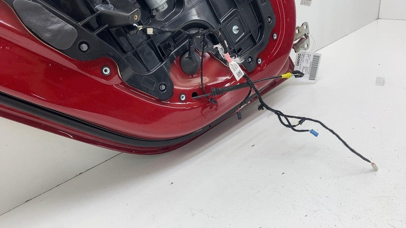 ⭕ 2017-2020 Tesla Model 3 M3 Rear Driver Side Door Shell Panel Left LH Red PPMR