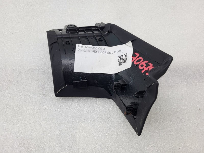 1050365 00 D ⭕2016-2020 Tesla Model X Rear Driver Side Door Sill Trim Cover Left 1050365-00-D