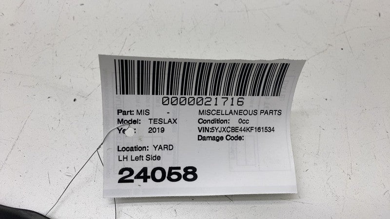 ⭕ 16-20 Tesla Model X Left B-Pillar Applique Trim Molding w/ Camera 10