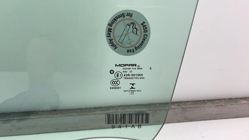 ⭕ 2017-2024 Chrysler Pacifica Front Driver Side Door Glass Window Assembly Left