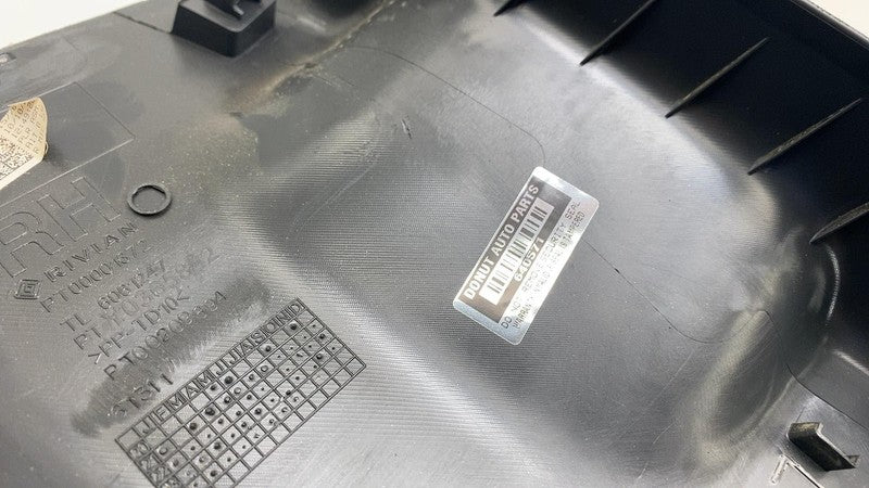 PT00001372 ⭕ 22-25 Rivian R1S Passenger B-Pillar Lower Trim Cover Panel Right RH PT00001372