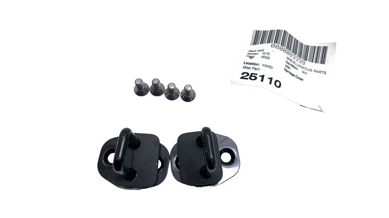 PT00003702 ⭕ 2022-2025 Rivian R1S Pair of Door Lock Latch Striker Hook w/ Screws PT00003702