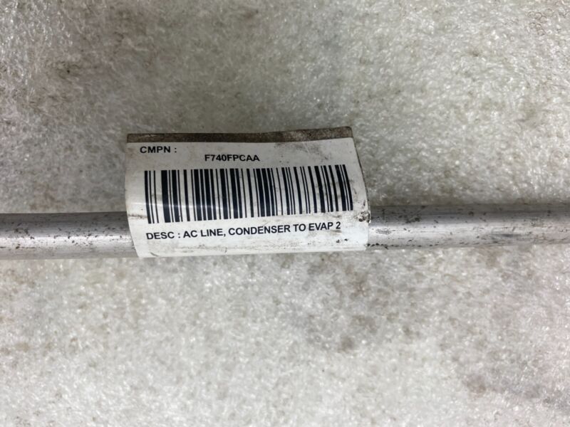 2012-2015 Tesla Model S Air Conditioning Pipe Line Condenser Tube to Evaporator