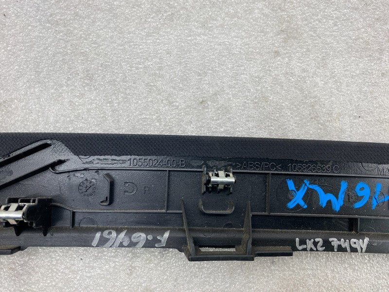 1055024 00 B ⭕ 2016-2020 Tesla Model X Rear Right Falcon Door Trim Molding Cover 1055024-00-B
