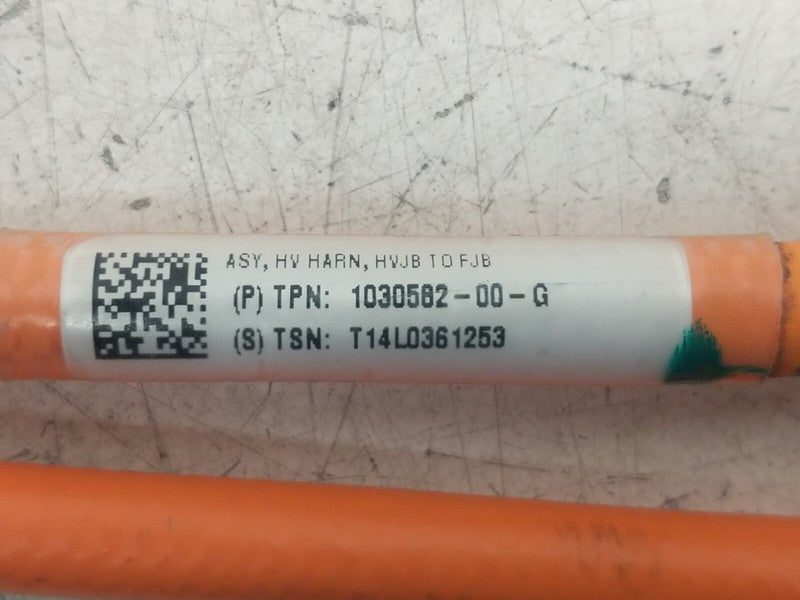 1030582 00 G 12-15 Model S High Voltage Junction Box to FJB Wiring Harness Cable 1030582-00-G