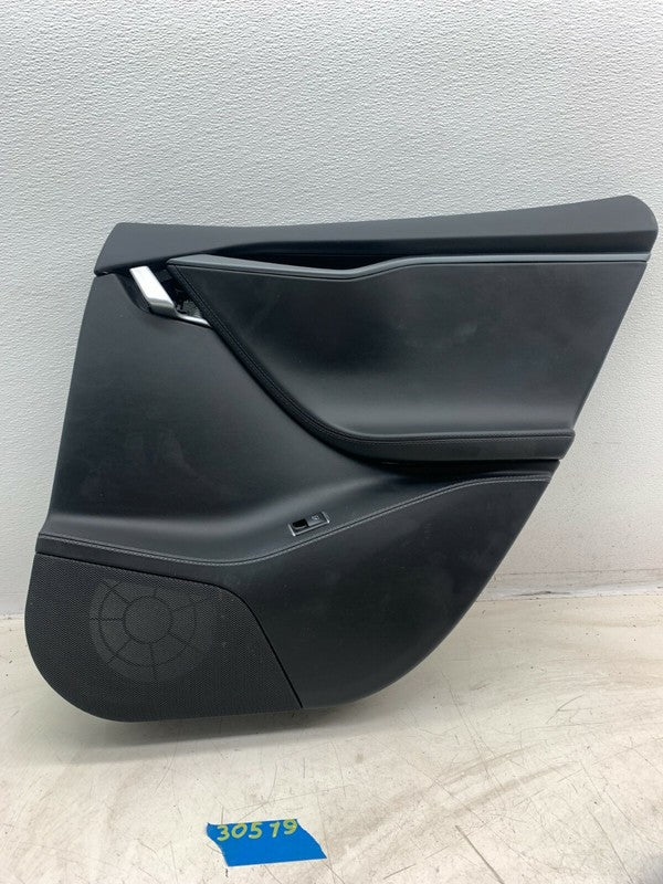 1008133-00-D ⭕ 12-21 Tesla Model S MS Rear Passenger Side Interior Door Panel Trim Card Right