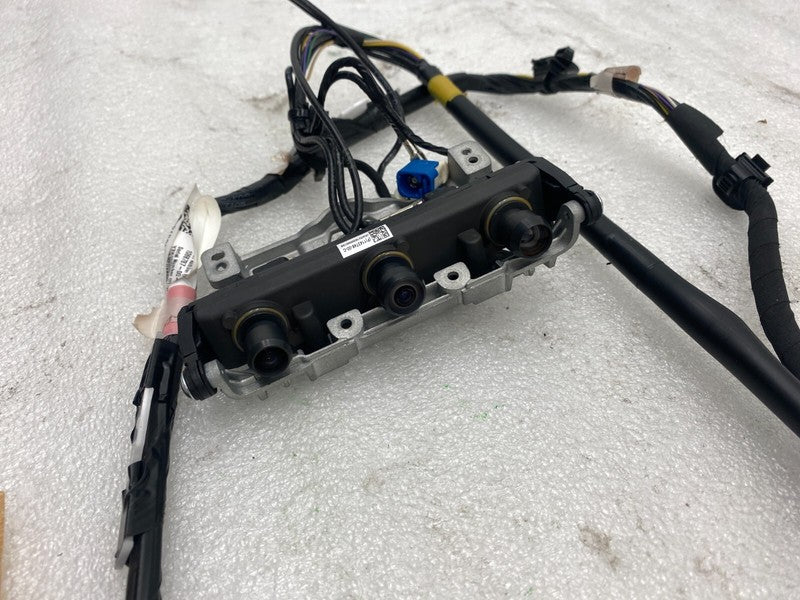1143746 00 C ⭕ 2017-2022 Tesla Model 3 Front Adjustable Triple Camera w/ Harness 1143746-00-C
