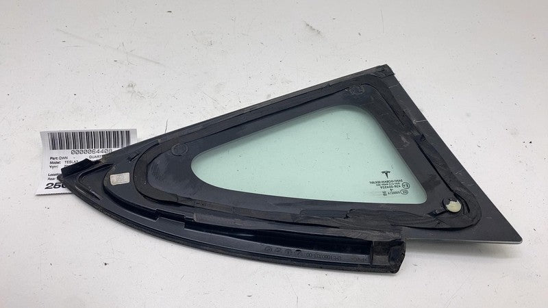 108070300G ⭕ 2017-2020 Tesla Model 3 Rear Left Quarter Fixed Window Glass LH 1080703-00-G