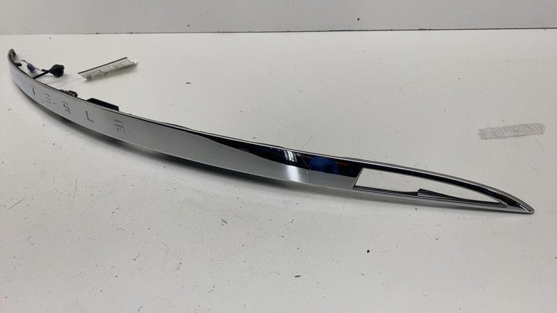 ⭕ 2012-2015 Model S MS Rear Trunk Lid Liftgate Applique Chrome Trim Mo