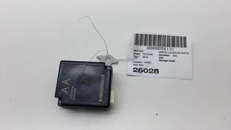 897B010030 ⭕ 2018-2022 Toyota C-HR Keyless Entry Receiver Control Module Unit 897B0-10030
