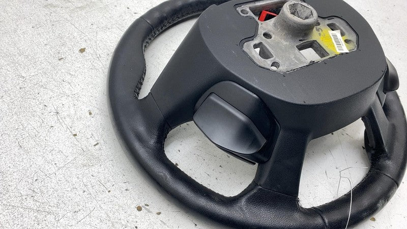 2013-2018 Ford C-Max Front Driver Steering Wheel Leather Black w/ Control Switch