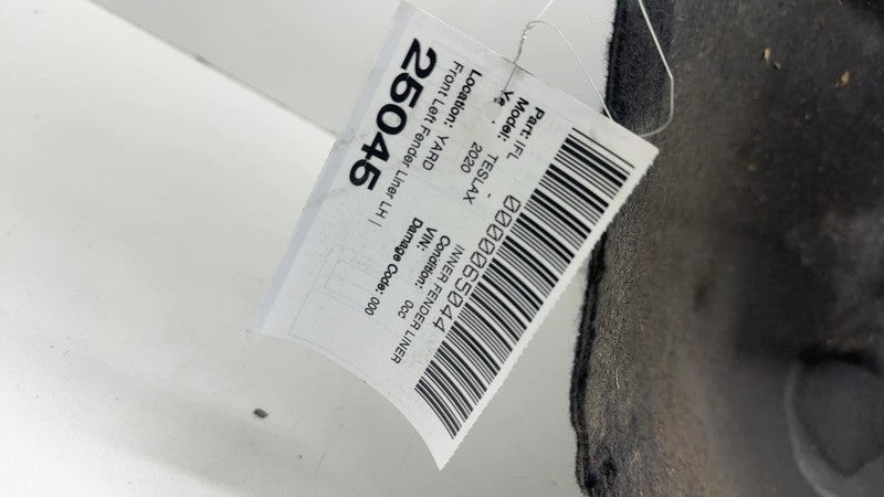 2016-2020 Tesla Model X Front Left Inner Fender Wheel Liner Splash Guard Shield