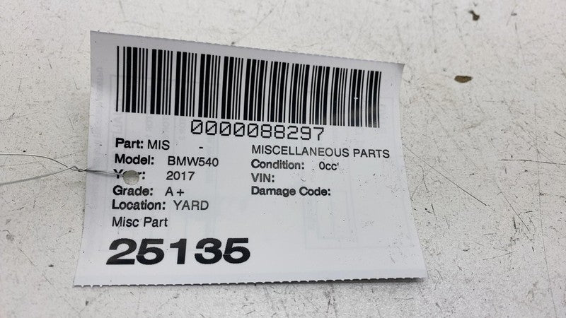 ⭕ 2017-2020 BMW 540i Front Driver Side Windshield Sunvisor Black Sun V