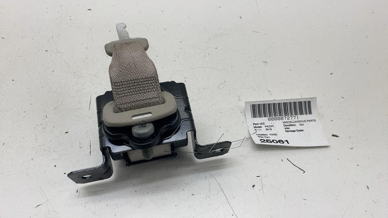 6361238 ⭕ 2017-2024 Chrysler Pacifica Rear 3rd Row Center Seat Belt & Retractor 6361238