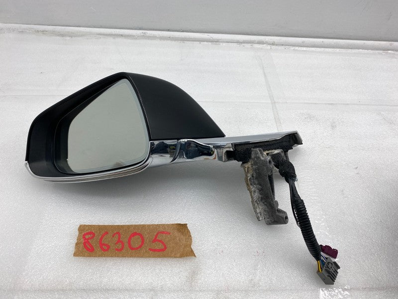 1025658-00-A ⭕12-20 Tesla Model S Left Exterior Rear View Door Mirror Black PBSB 1025658-00-A