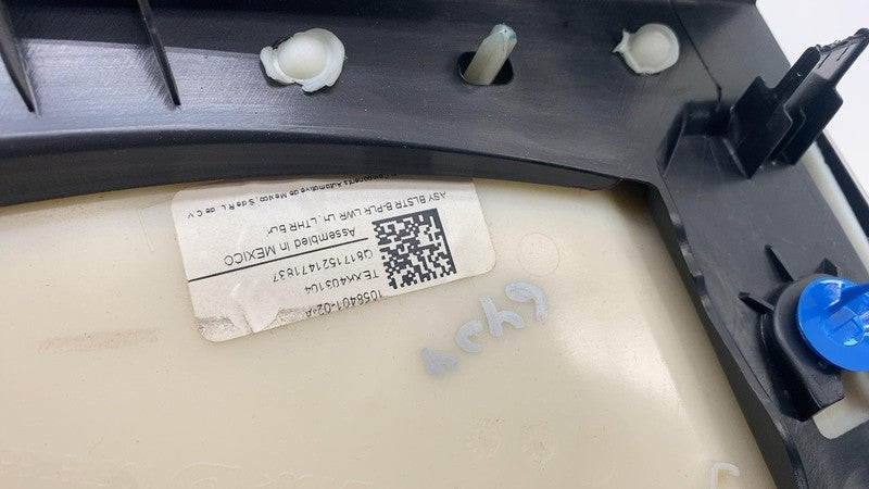 ⭕ 12-20 Model S Driver Side B-Pillar Lower Trim Cover Panel Left LH 10