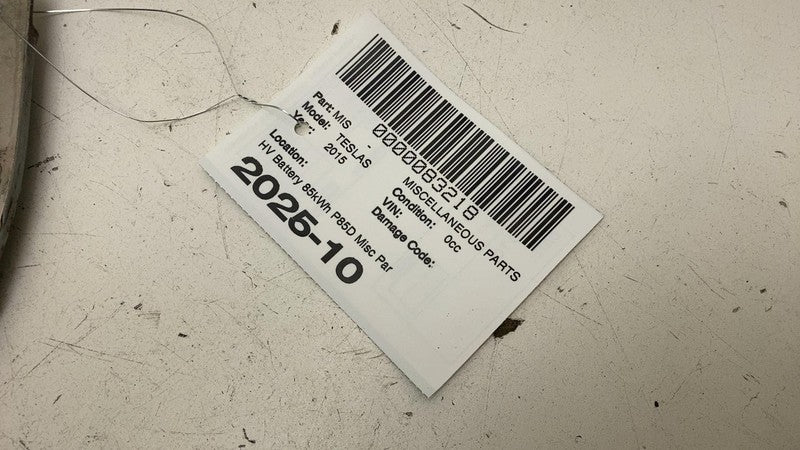 101575300A ⭕ 12-15 Tesla Model S HV Battery Rapid Mate Ancillary Plate Module 1015753-00-A