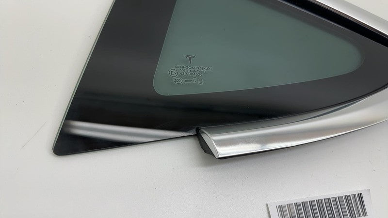 ⭕ 2017-2020 Tesla Model 3 Rear Left Quarter Fixed Window Glass LH OEM