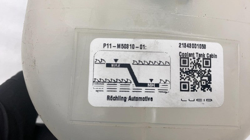 P11-M50310-01 ⭕ 2022-2024 Lucid Air Coolant Reservoir Tank Bottle Cabin Assembly P11-M50310-01