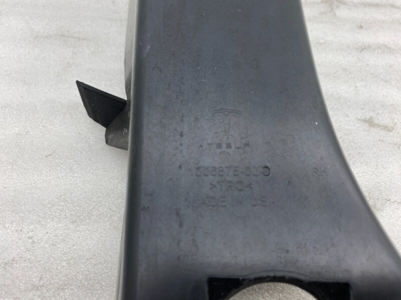 2012-2015 Tesla Model S MS Rear Passenger Side Trunk Liftgate Trim Cover Right