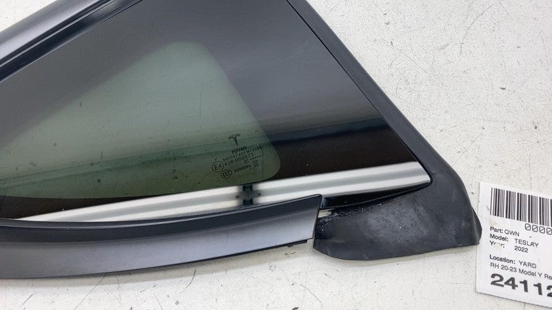 ⭕ 2020-2023 Tesla Model Y Rear Side Quarter QTR Window Glass Right 149