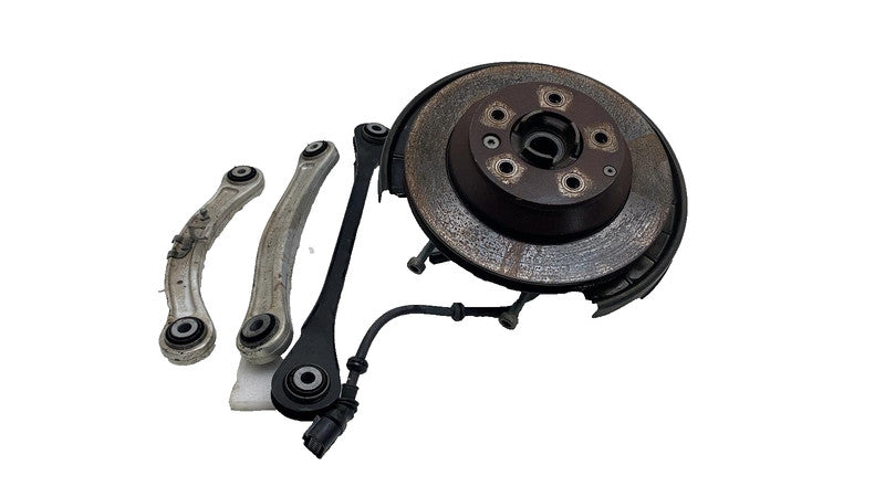 2011-2014 Porsche Cayenne Rear Right Spindle Knuckle Hub Rotor + Control Arm AWD