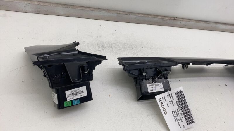 109687800A 12-20 Model S X SET of Dash AC Air Vent Outlet Dashboard Trim Panel 1096878-00-A
