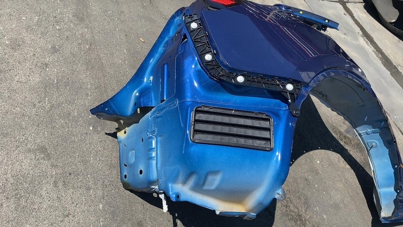 ⭕ 2020-2023 Tesla Model Y Rear Right Quarter Panel Structural Cutout Blue PPSB