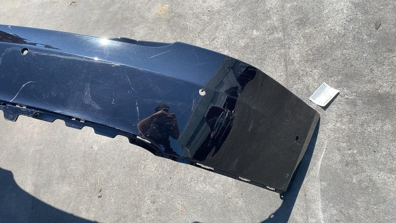 ⭕ 2012-2015 Tesla Model S MS Rear Bumper Cover w/ Park Sensor Holes Bl