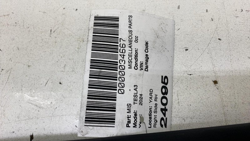 ⭕2024 2025 Tesla Model 3 Right B-Pillar Applique Glass Trim Molding 17