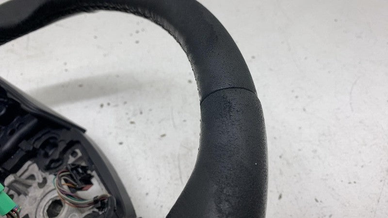 2013-2018 Ford C-Max Front Driver Steering Wheel Leather Black w/ Control Switch